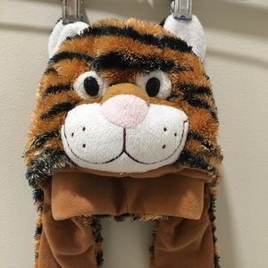 Aurora Cheeky Charlie Plush Tiger Winter Hat for 3-6 years🌹